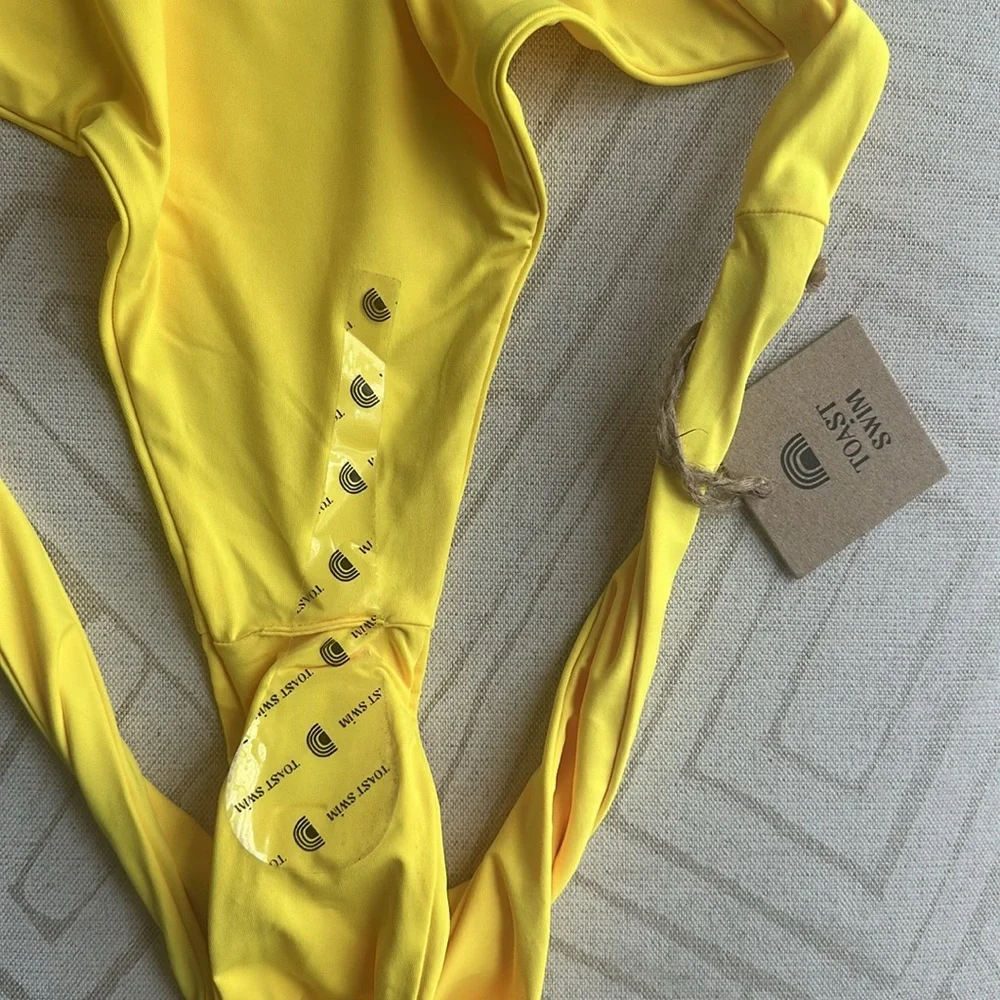 Toast Signature High Hip Bikini Bottoms Size XL